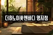 더하노이풋앤바디 명지점