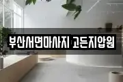 부산 부산진구 전포동 마사지, 지압등 업체정보