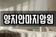 양지안마지압원