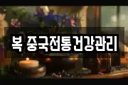 복 중국전통건강관리