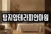 탑지압테라피안마원
