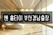 센 홈타이 부산경남출장