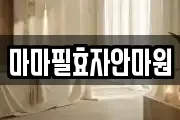 마마필효자안마원