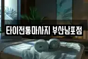 타이전통마사지 부산남포점