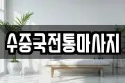 수중국전통마사지
