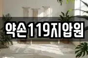약손119지압원