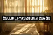 청담더타이&아로마마사지 강남논현점