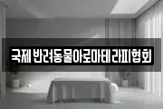국제반려동물아로마테라피협회