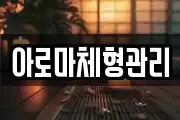 아로마체형관리