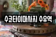 수코타이마사지 수유역