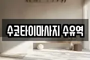 수코타이마사지 수유역