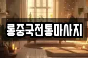 롱중국전통마사지