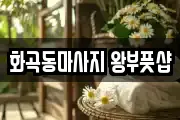 화곡동마사지 왕부풋샵