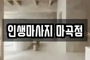 인생마사지 마곡점