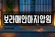 보라매안마지압원