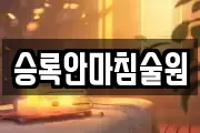 승록안마침술원