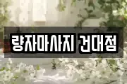 량자마사지 건대점