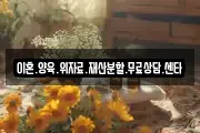 이혼.양육.위자료.재산분할.무료상담.센타