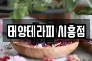 태양테라피 시흥점