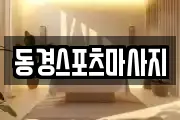 동경스포츠마사지