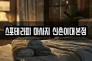 스포테라피 마사지 신촌이대본점