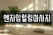 엔자임힐링마사지