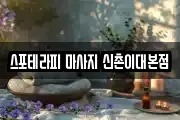 스포테라피 마사지 신촌이대본점