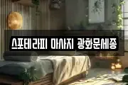 스포테라피 마사지 광화문세종