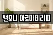 밸모니 아로마테라피