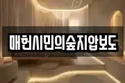 매헌시민의숲지압보도