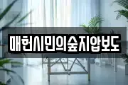 매헌시민의숲지압보도
