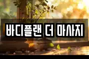 바디플랜 더 마사지