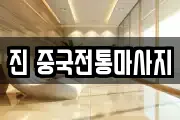 진 중국전통마사지