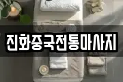 진화중국전통마사지