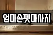 엄마손펫마사지