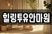 힐링투유안마원