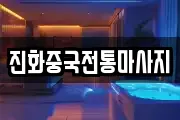 진화중국전통마사지