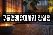 서울특별시 송파구 마사지, 지압등 업체정보