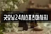 굿모닝24시스포츠마사지