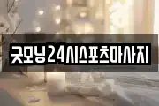 굿모닝24시스포츠마사지
