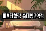 미스터힐링 숙대입구역점