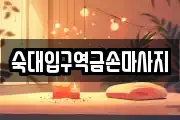숙대입구역금손마사지