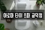 아로마 타이 스파 공덕점