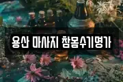용산 마사지 참몸수기명가