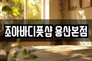 조아바디풋샵 용산본점