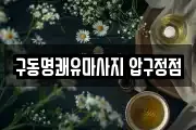 구동명쾌유마사지 압구정점