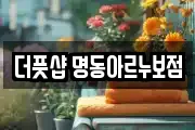 더풋샵 명동아르누보점