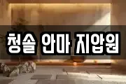 청솔 안마 지압원