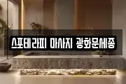 스포테라피 마사지 광화문세종