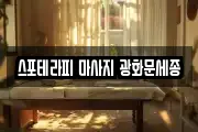 스포테라피 마사지 광화문세종